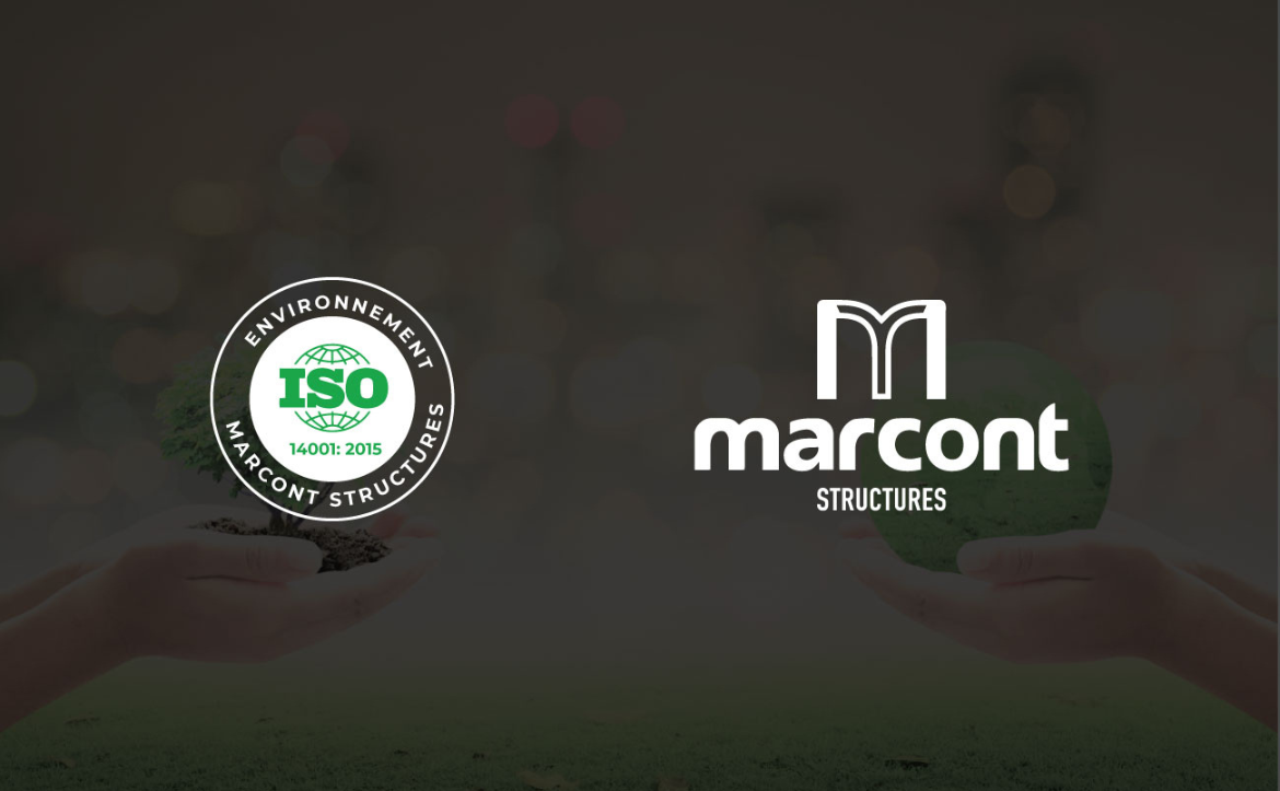 Marcont Structures détient la certification ISO 14001 : 2015
