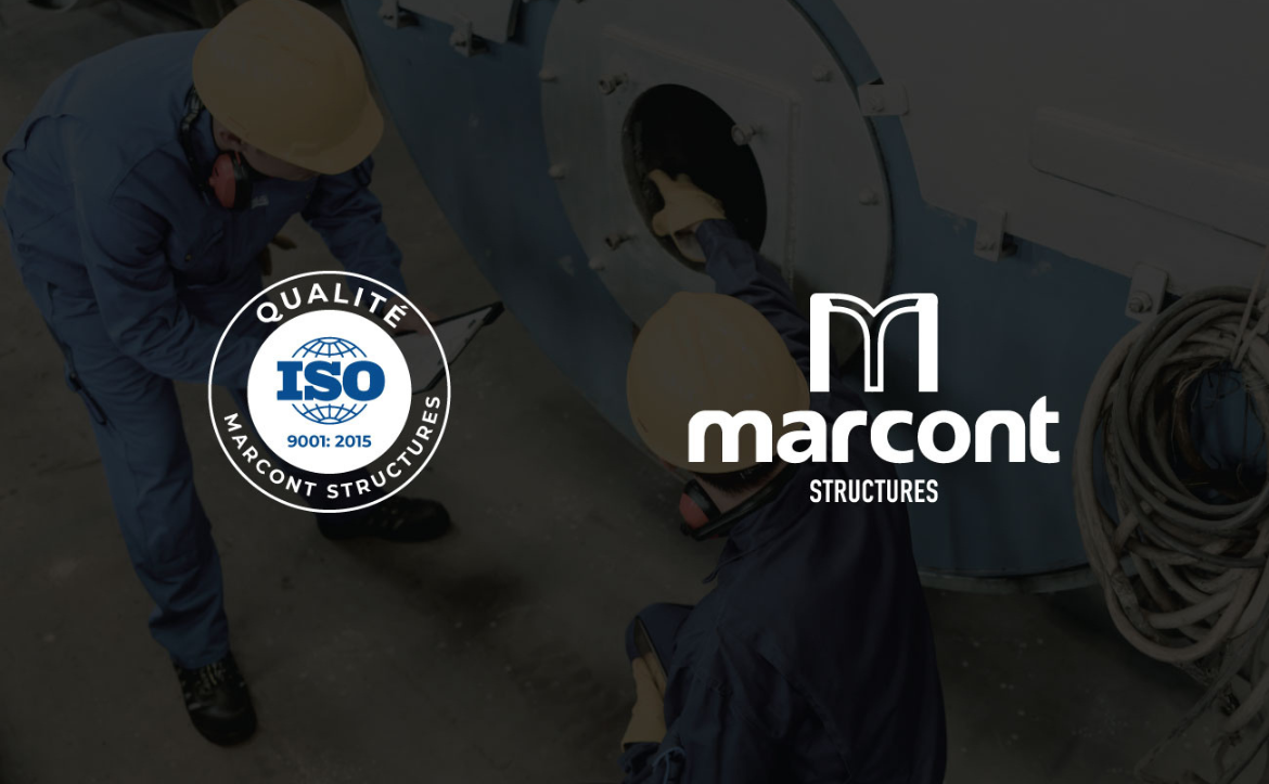 Marcont Structures obtains ISO 9001:2015 certification